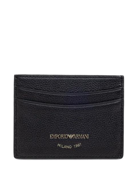 leather card holder by EMPORIO ARMANI