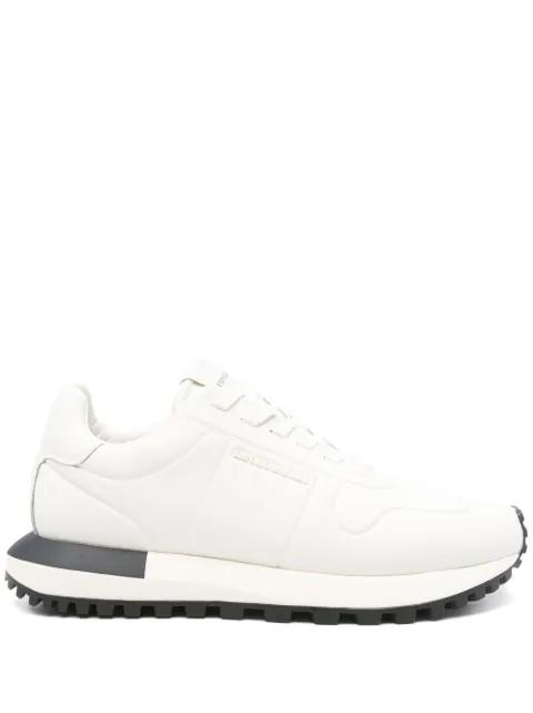 leather sneakers by EMPORIO ARMANI