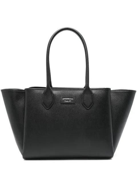 leather tote bag by EMPORIO ARMANI