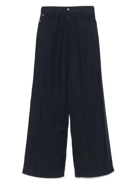 linen trousers by EMPORIO ARMANI