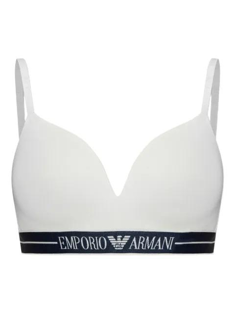 logo-band bra by EMPORIO ARMANI