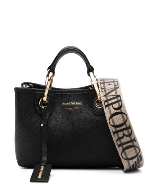 logo-debossed crossbody bag by EMPORIO ARMANI