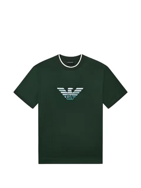logo-detail T-shirt by EMPORIO ARMANI