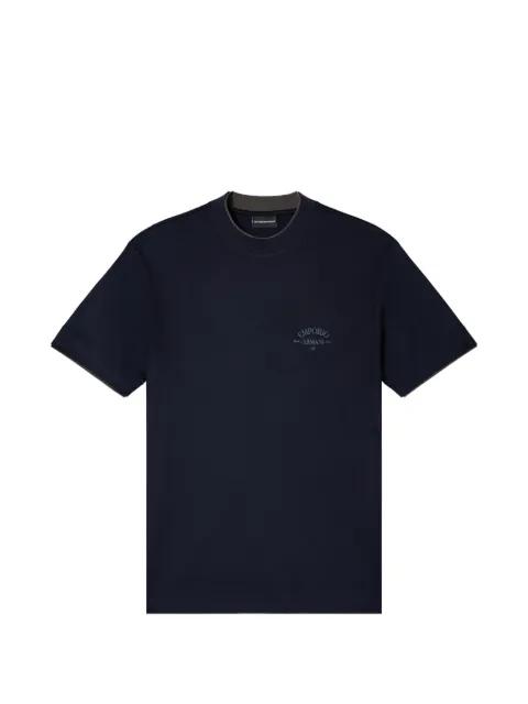 logo-detail T-shirt by EMPORIO ARMANI