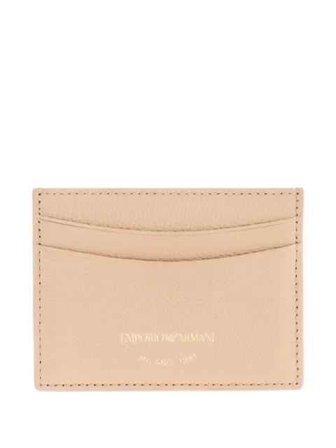 logo-detail cardholder by EMPORIO ARMANI