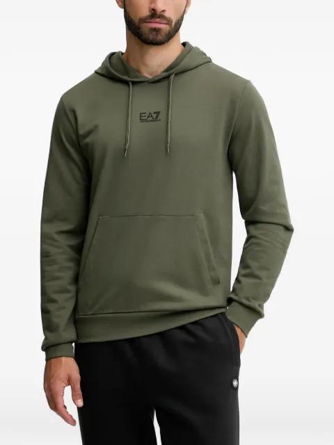 logo-detail hoodie by EMPORIO ARMANI
