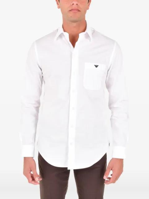 logo-detail shirt by EMPORIO ARMANI