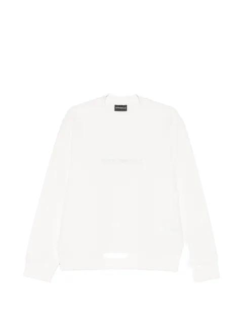 logo-detail sweatshirt by EMPORIO ARMANI
