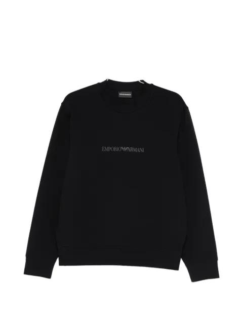 logo-detail sweatshirt by EMPORIO ARMANI