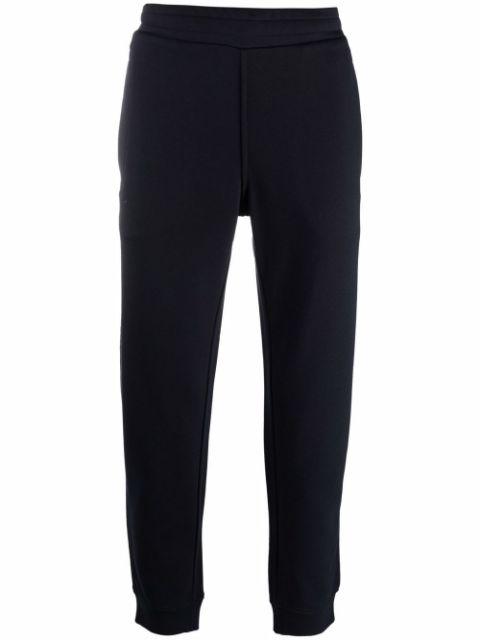 logo-detail track pants by EMPORIO ARMANI