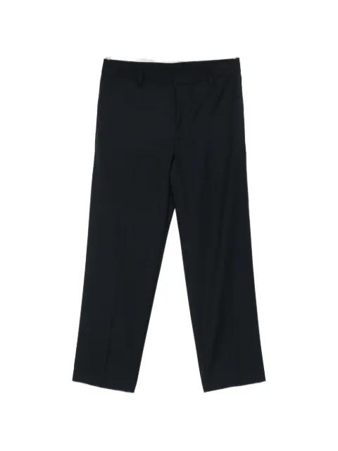 logo detail wool trousers by EMPORIO ARMANI