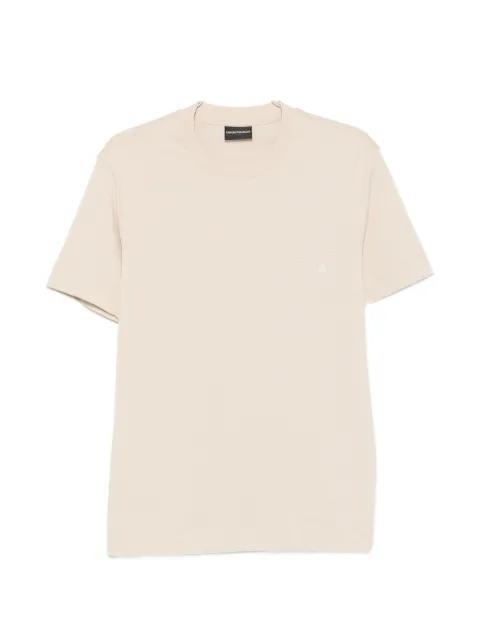 logo-embroidered T-shirt by EMPORIO ARMANI