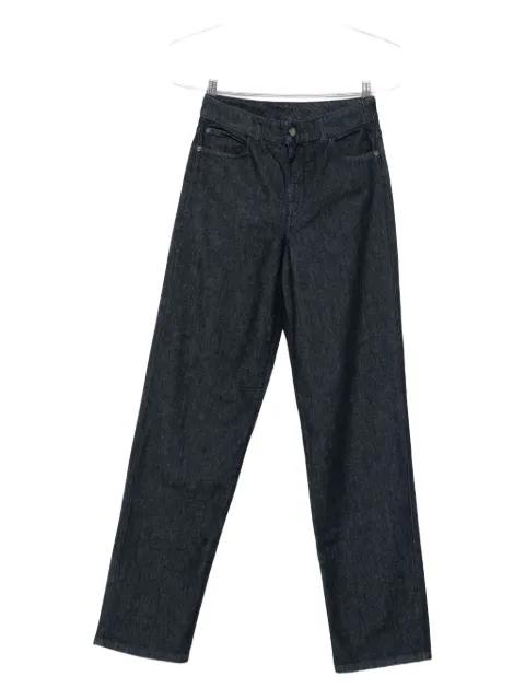 logo-embroidered jeans by EMPORIO ARMANI