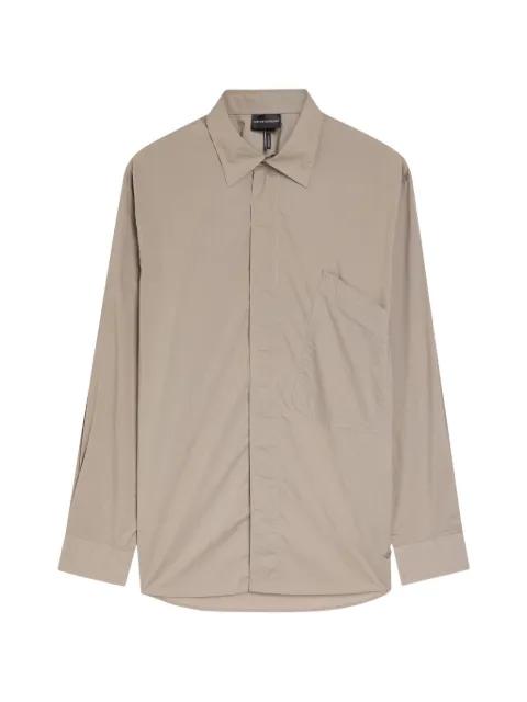 logo embroidered  shirt by EMPORIO ARMANI