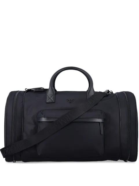 logo holdall by EMPORIO ARMANI