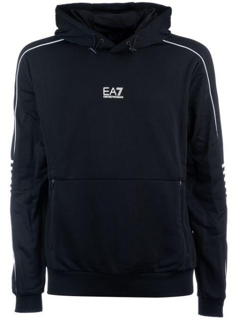 logo hoodie by EMPORIO ARMANI