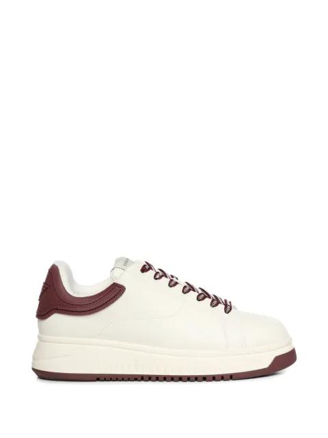 logo lace-up sneakers by EMPORIO ARMANI