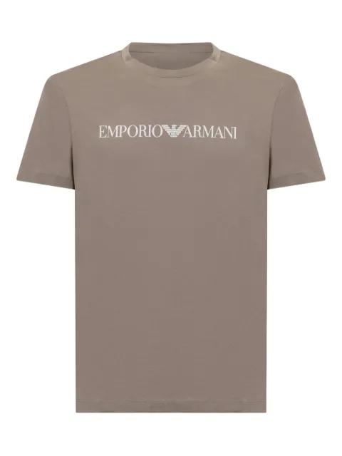 logo-motif T-shirt by EMPORIO ARMANI