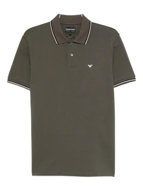 logo-motif polo shirt by EMPORIO ARMANI