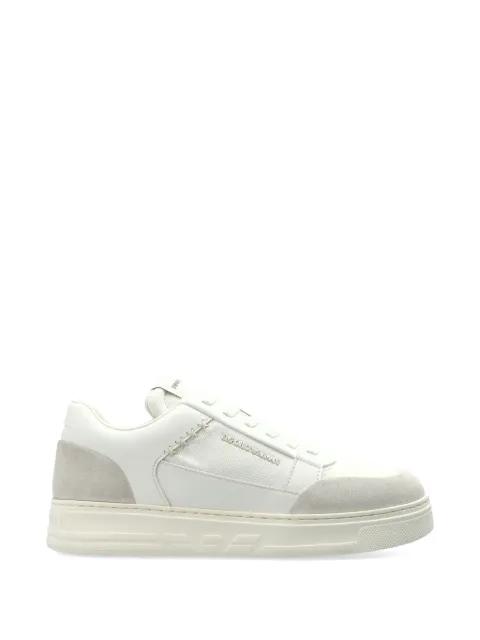 logo panelled sneakers by EMPORIO ARMANI