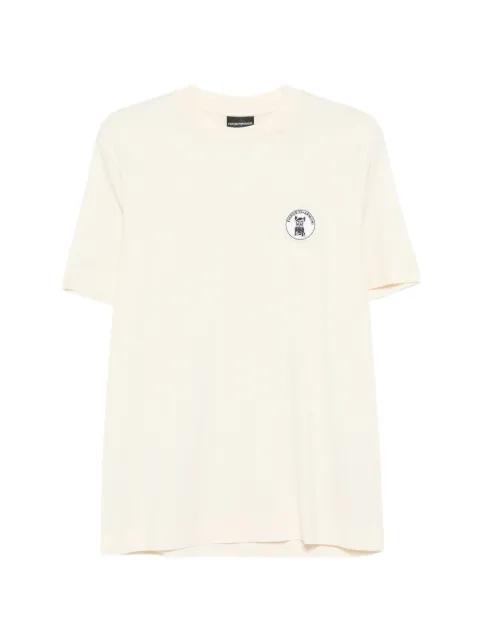 logo-patch T-shirt by EMPORIO ARMANI