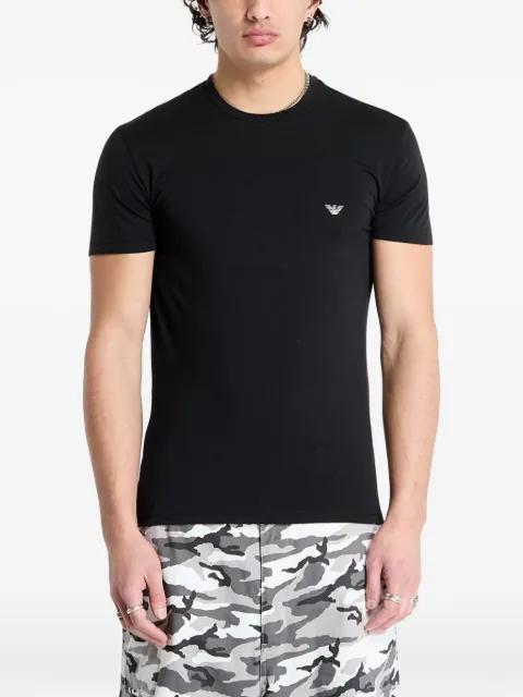 logo-patch T-shirt by EMPORIO ARMANI