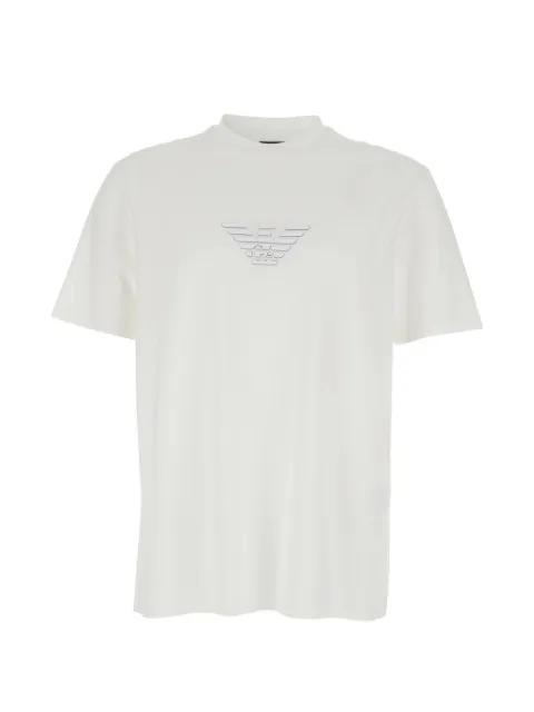 logo-patch T-shirt by EMPORIO ARMANI