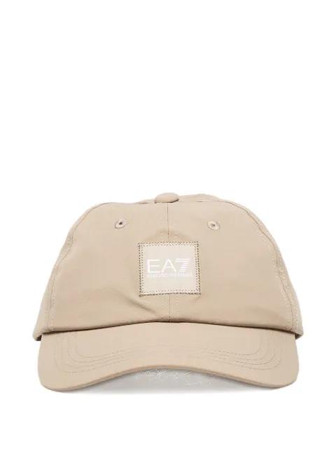 logo-patch baseball cap by EMPORIO ARMANI