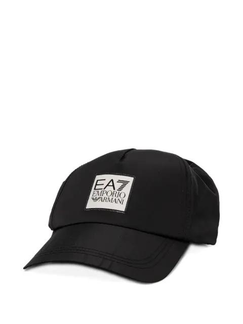 logo-patch baseball cap by EMPORIO ARMANI