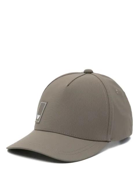 logo-patch baseball cap by EMPORIO ARMANI