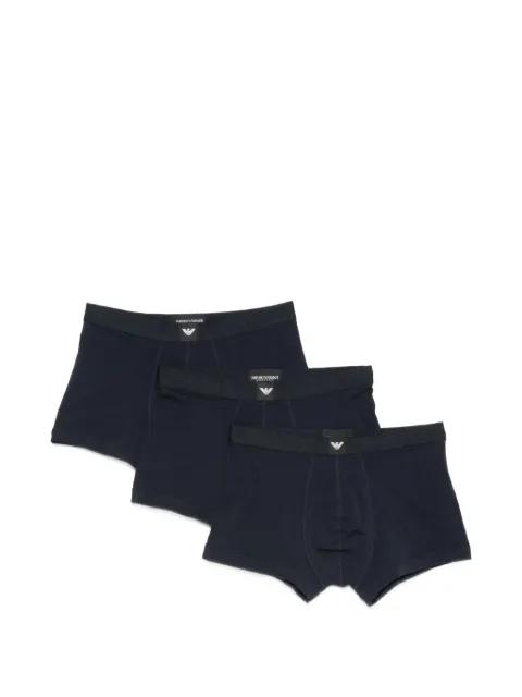 logo-patch boxer briefs (set of two) by EMPORIO ARMANI