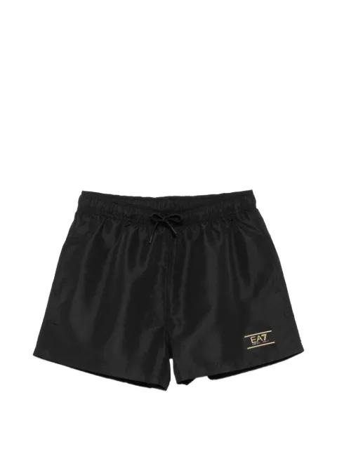 logo-patch drawstring swim shorts by EMPORIO ARMANI