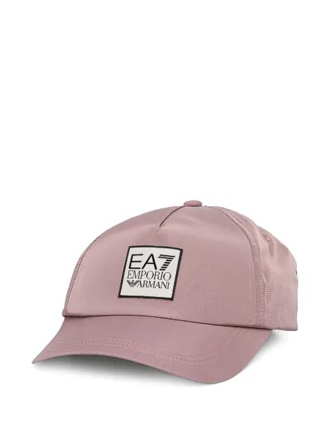 logo-patch hat by EMPORIO ARMANI