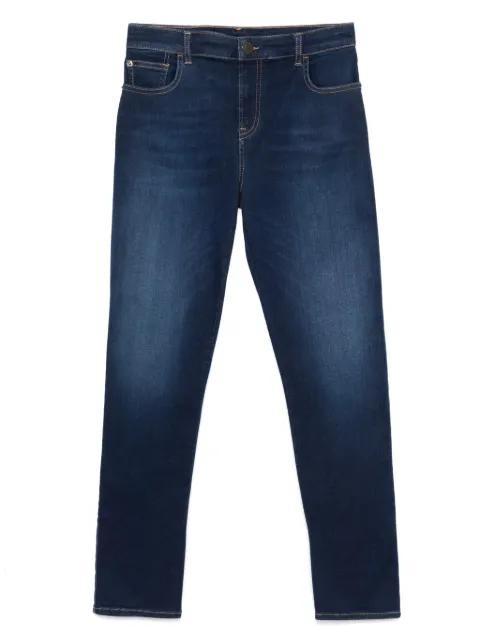 logo-patch jeans by EMPORIO ARMANI