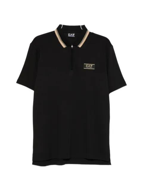 logo-patch polo shirt by EMPORIO ARMANI