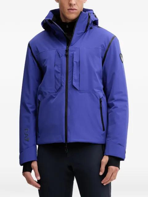 logo patch ski jacket by EMPORIO ARMANI