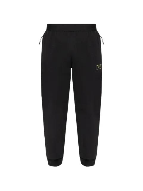 logo-patch track pants by EMPORIO ARMANI