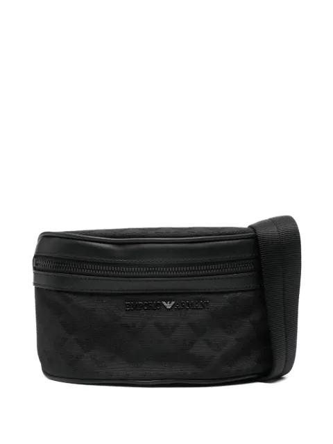 logo-pattern belt bag by EMPORIO ARMANI