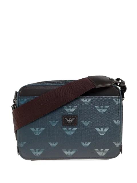 logo pattern cross body bag by EMPORIO ARMANI