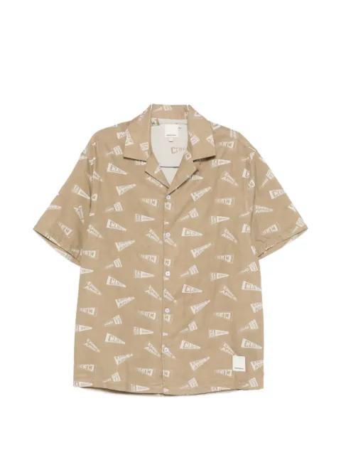 logo-pattern shirt by EMPORIO ARMANI