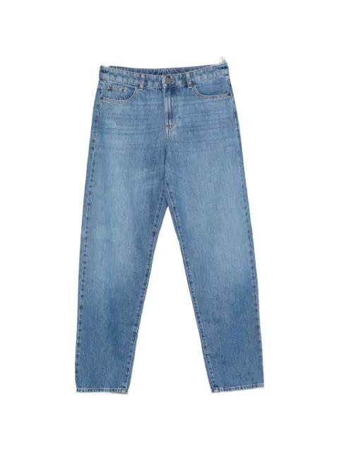 logo-plaque jeans by EMPORIO ARMANI