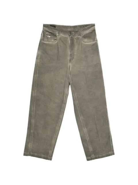 logo-plaque jeans by EMPORIO ARMANI