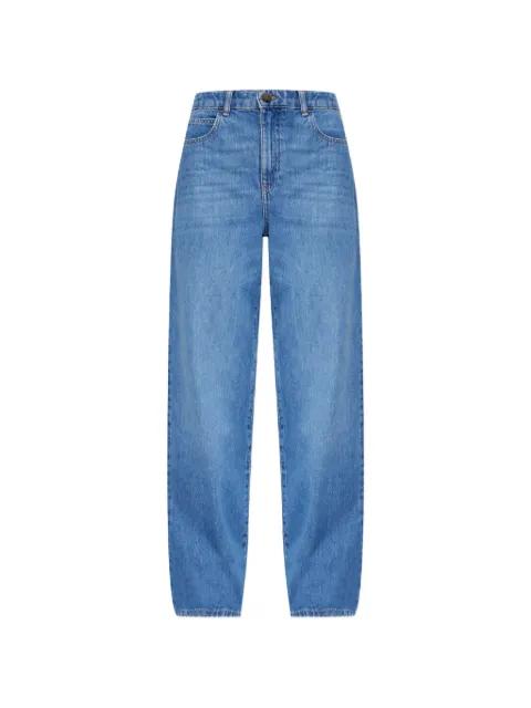 logo-plaque straight-leg jeans by EMPORIO ARMANI