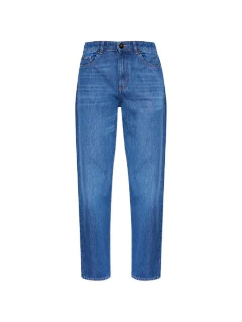 logo-plaque straight-leg jeans by EMPORIO ARMANI