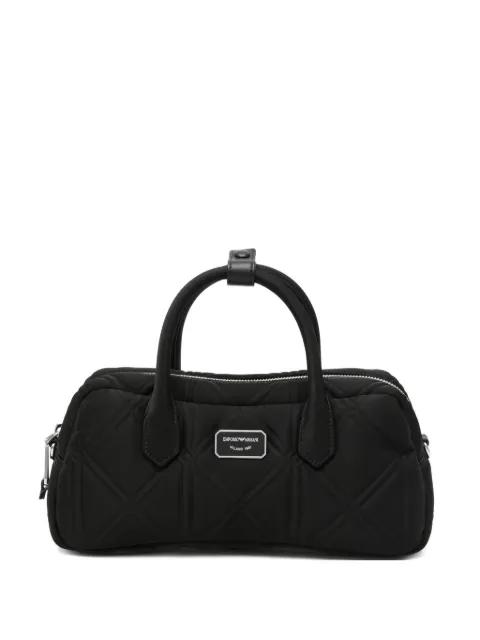 logo-plaque tote bag by EMPORIO ARMANI