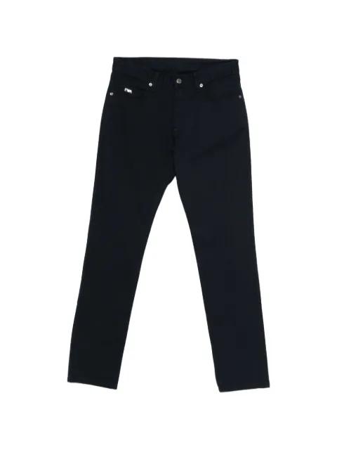 logo-plaque trousers by EMPORIO ARMANI