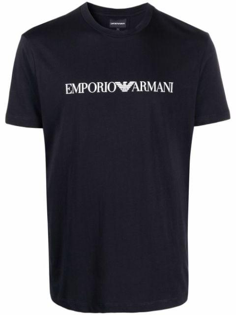 logo-print T-shirt by EMPORIO ARMANI