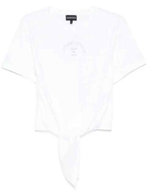logo-print T-shirt by EMPORIO ARMANI