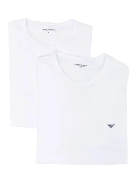 logo-print T-shirt (set of two) by EMPORIO ARMANI