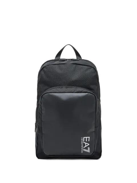 logo-print backpack by EMPORIO ARMANI